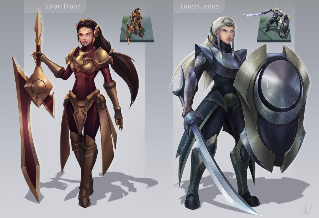 Nuevas Skins: Diana infernal + SKT - League Of Gamers - 3DJuegos