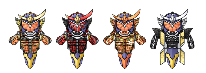 鎧武いろいろ。 