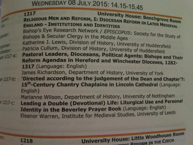 elmwarren's tweet photo. So here's a great session you should all come to @IMC_Leeds #BishopsEye #ReligiousMen #IMC2015 http://t.co/HtC79JuASo