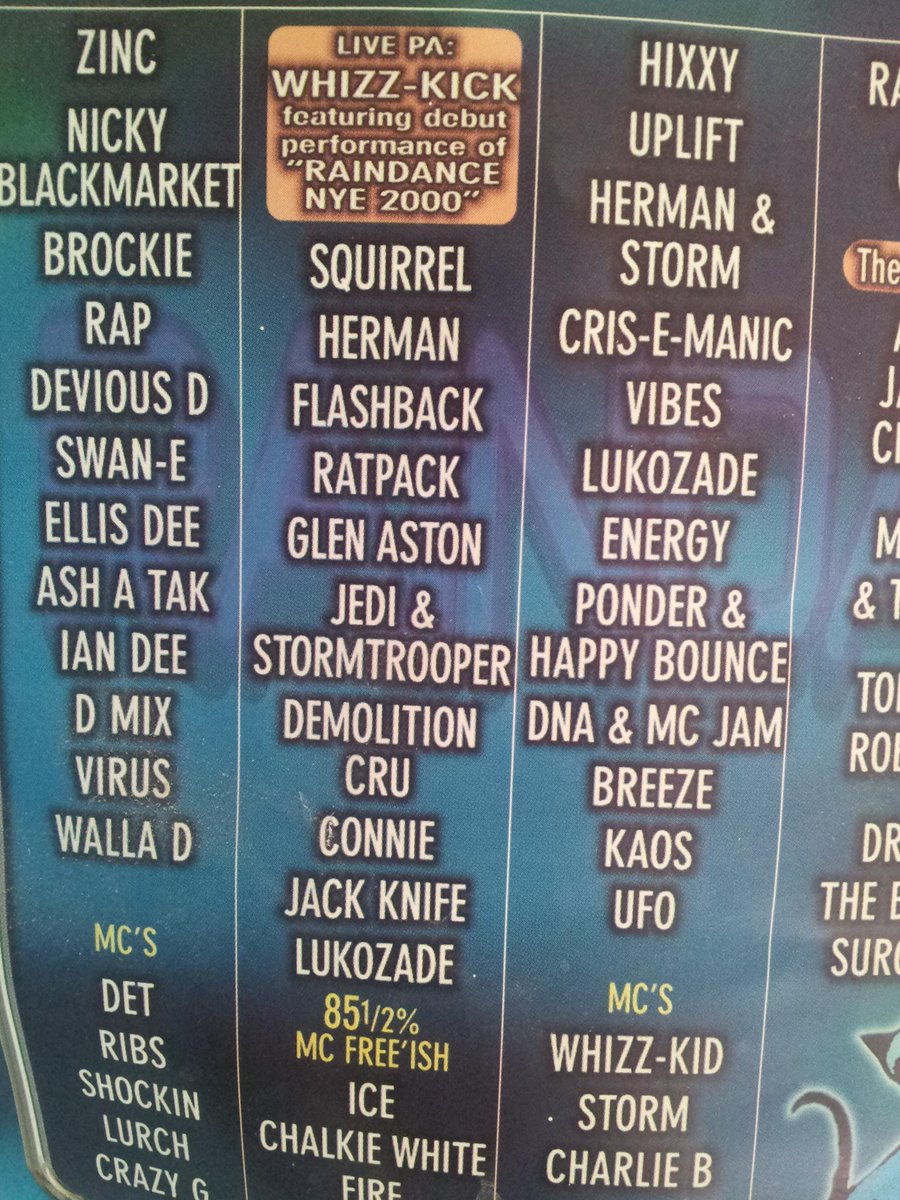 DJVIRUSKOOLFM's tweet photo. Many moons ah pass..blast from da past. #oldflyer #raindanceravefestival #dvirusj #nye2000 #jungle http://t.co/a6blhor9bM