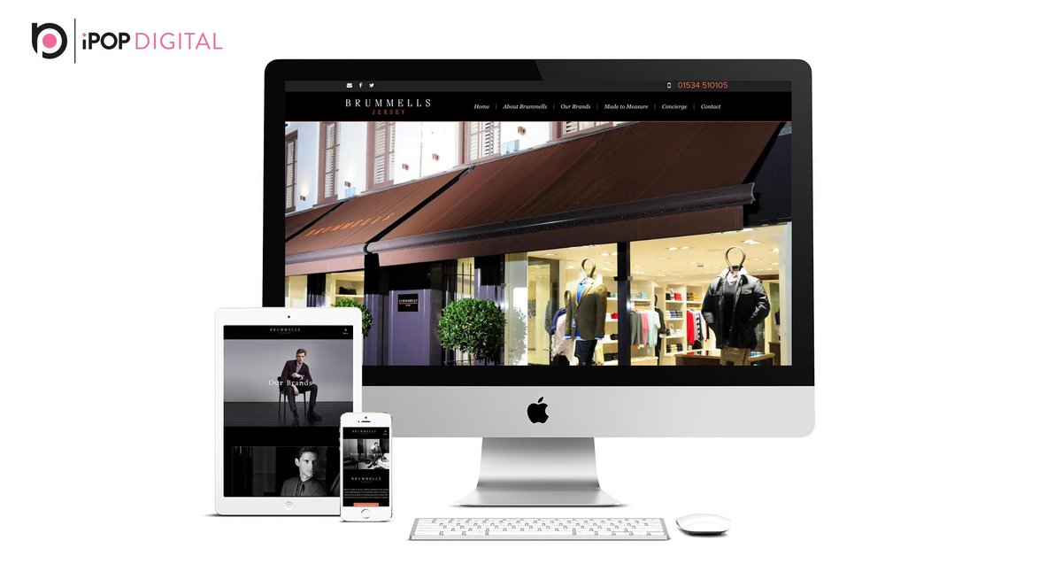 ipopdigital's tweet photo. A new responsive website developed for the exclusive menswear store @brummellsjersey http://t.co/Ac1Vm34uDW http://t.co/su6aOCOh9t