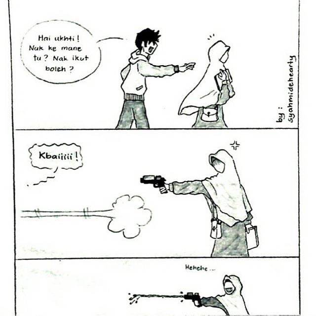 Kalau berani, buatlah. Hehe 😏😏