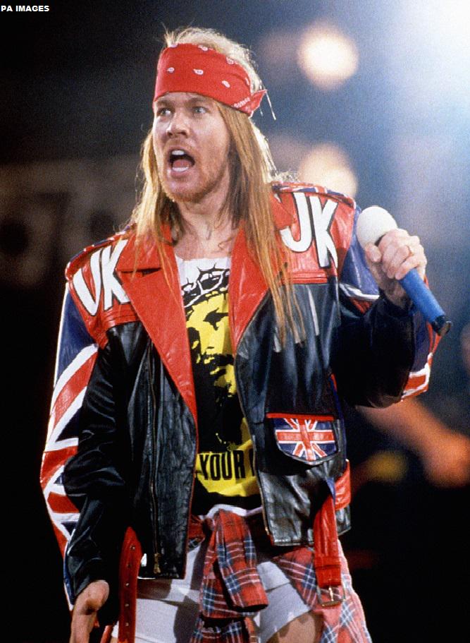Happy Birthday Axl Rose. 53 today! 