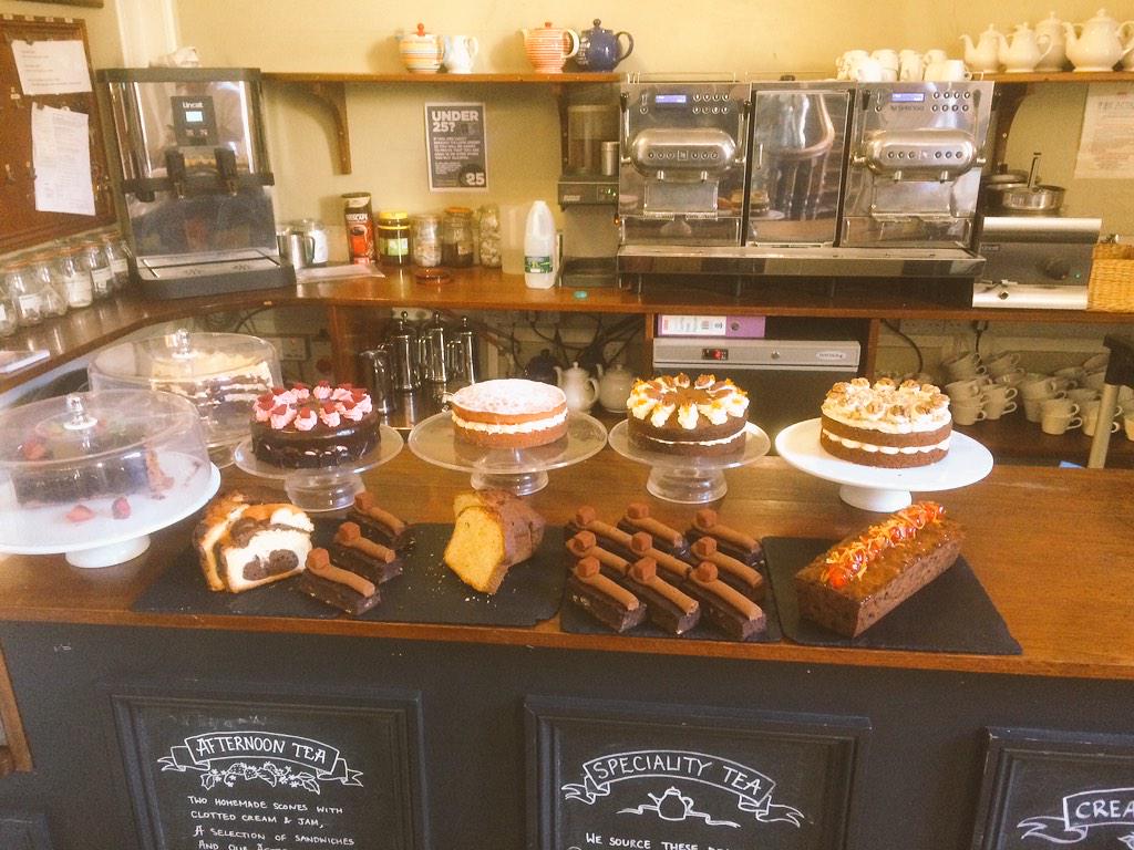 A great selection of freshly baked cakes <a href="/StanmerHouse/">Proud Country House</a> @Whiting_Hammond #AfternoonTea #Brighton #cakes #gastropub