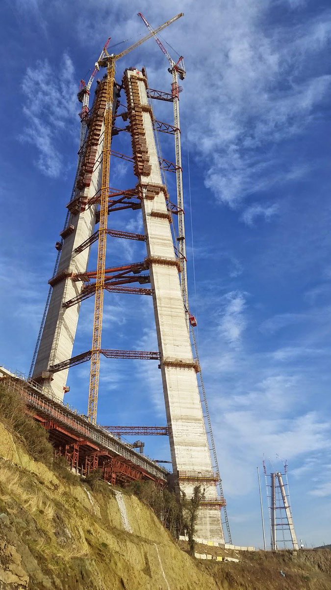 Köprünün ayaklarının son hali