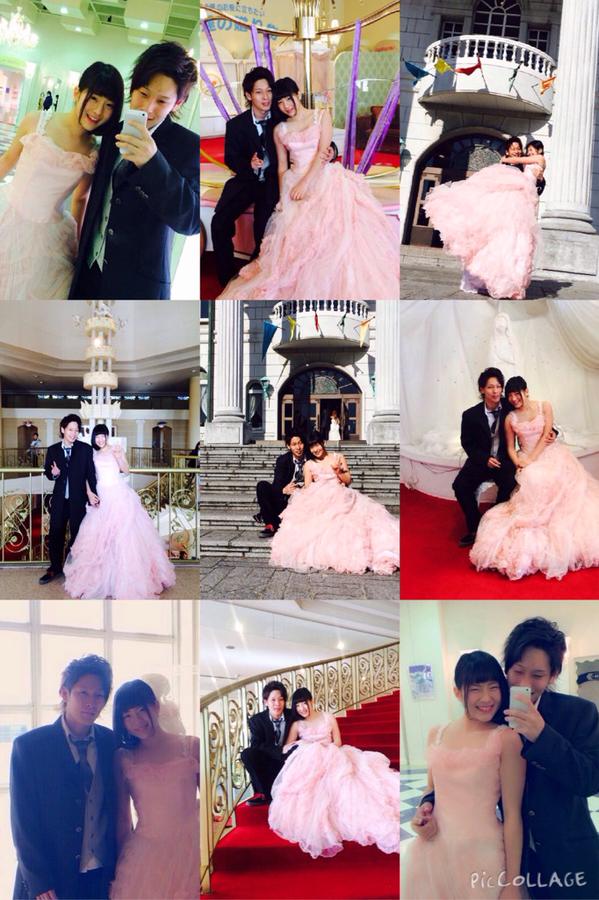 Best_C_smile's tweet photo. 🍭👑お菓子の城👑🍰
記念日より2日早いけど当日は行けないから今日出かけて来ました🙈
ウエディングドレスを着れて貴重な経験が出来てよかったです💕
素敵な時間をありがとう http://t.co/ZPtAnn8e5g