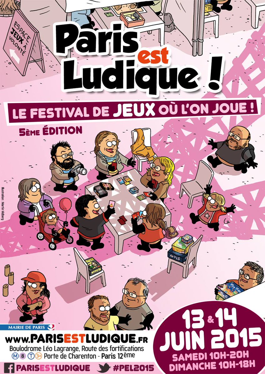 13 et 14 juin : Paris est Ludique B9KnJ4lIIAElA4U