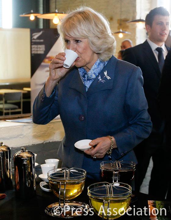 Thanks to <a href="/CaravanKingsX/">Caravan King's Cross</a> for a great visit with The Duchess today, showcasing New Zealand food &amp; drink #Waitangi2015