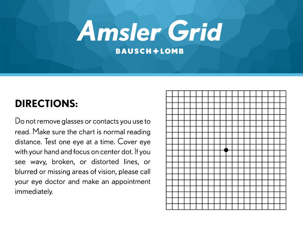 Amsler Chart Working Distance