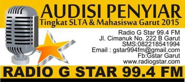 More info klik radiogstar.com