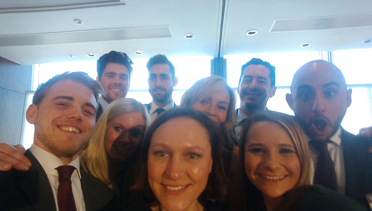 Very proud of the Team of the Year Com Team!!! #informaawards