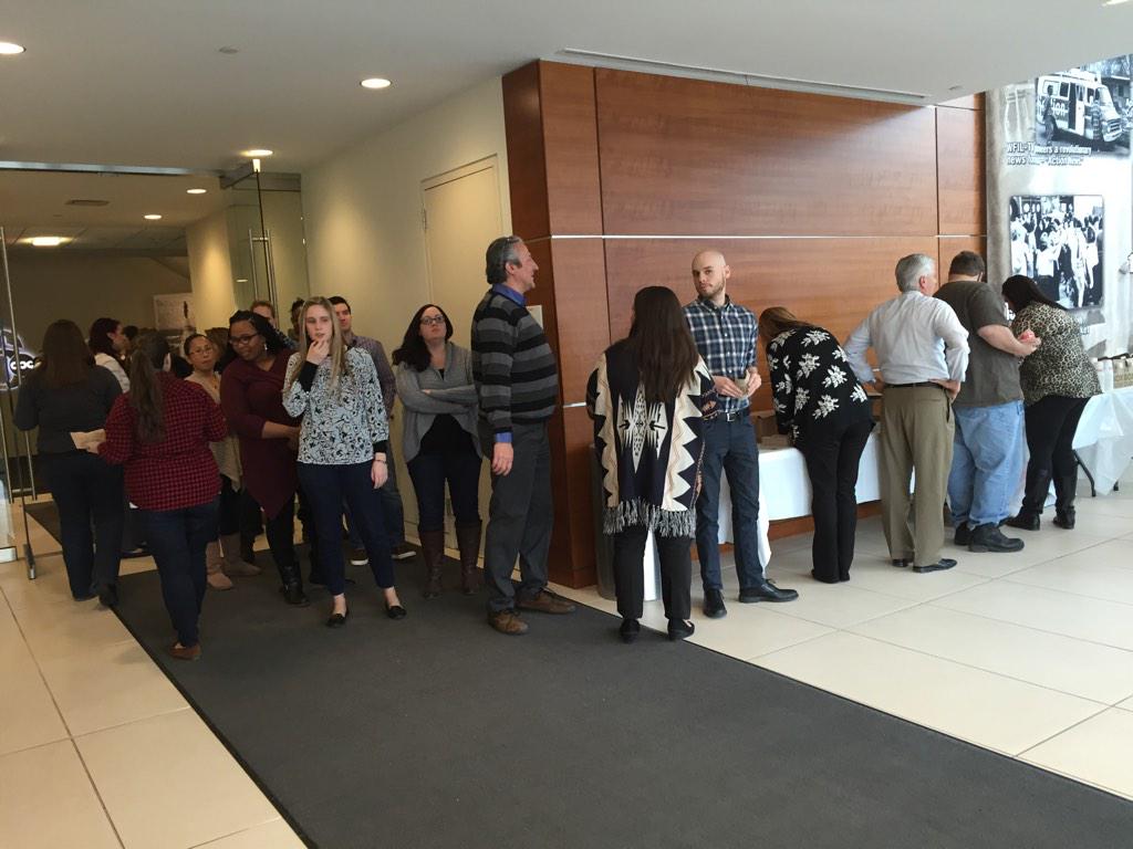 Sharrie Williams On Twitter Long Lines At 6abc On A Friday Can Only 