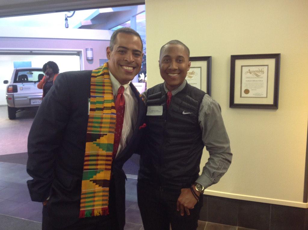 Today is a great day at the #BlackHistoryMonthCelebration with prominent news anchor #ChrisSchauble #CelebrateBHM