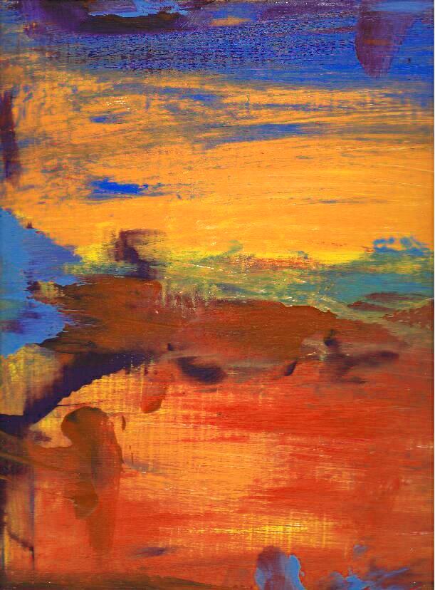 Interested in abstract painting? Make sure to stop by The Venue to see work by Marco Zehrung during #btowngallerywalk