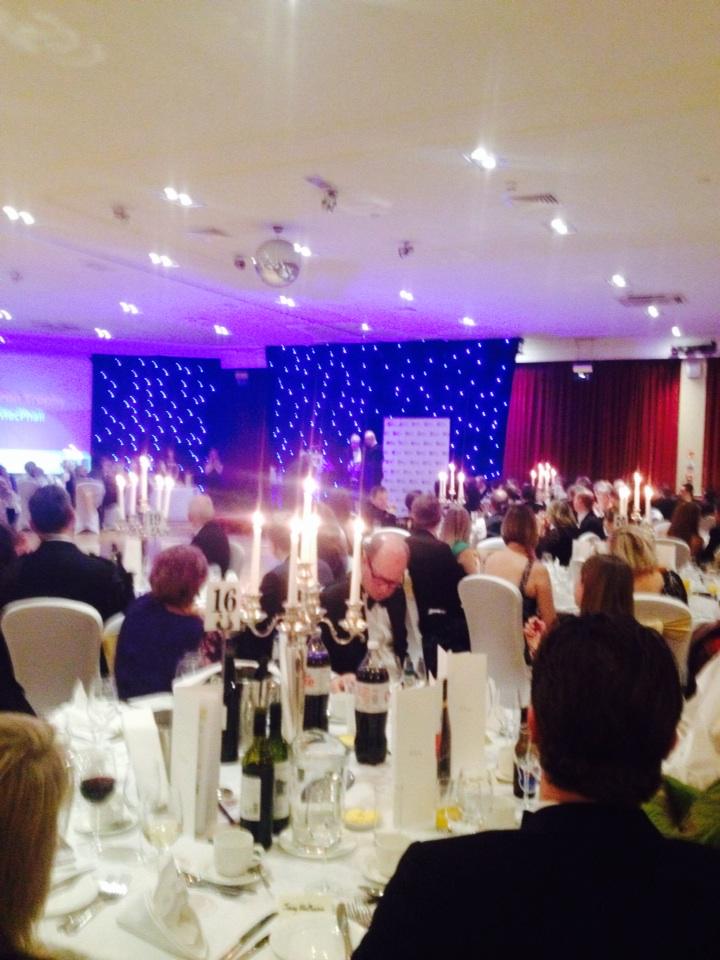P&amp;J Highland editor Neil MacPhail presented w Barron Trophy <a href="/HIPBMA/">HIPBMA</a> #hipbma15