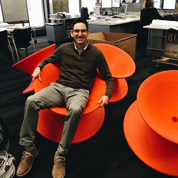ARCTURIS_'s tweet image. The @HermanMiller Spun Chairs made their studio debut. #spunchair #designstudio