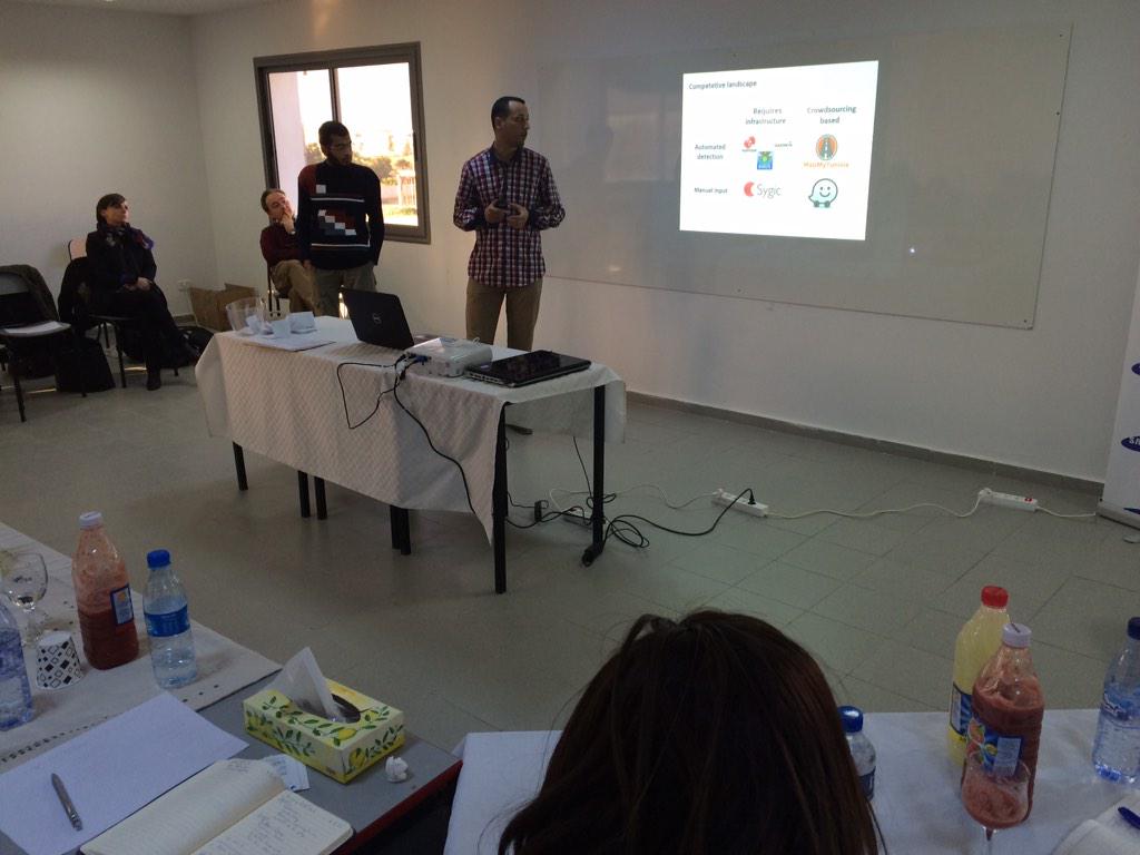 ImPartnerYSB's tweet photo. The 6th team! #PitchDay #SamsungFastTrack @EspritTN @Samsung_Tunisie #pitch #startup #IT #Tunisia http://t.co/diK5hI2Ief
