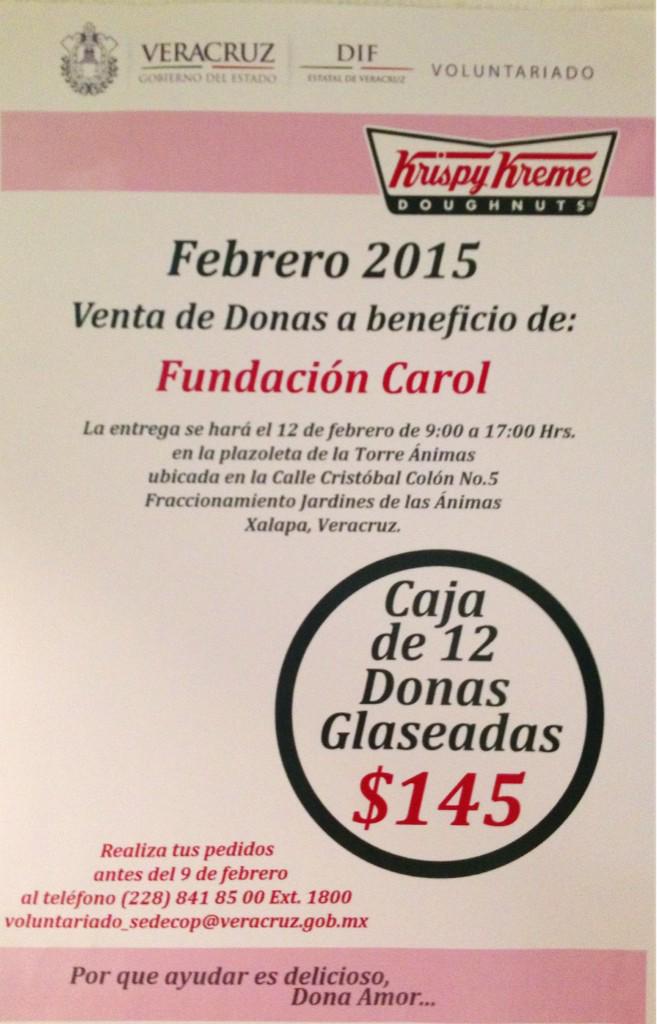 SEDECOPVer's tweet photo. Este 14 de febrero DONA AMOR con @MexKrispyKreme Voluntariado #Sedecop te invita! Haz tu pedido antes del 9! #Xalapa http://t.co/zgtAVMFNkx