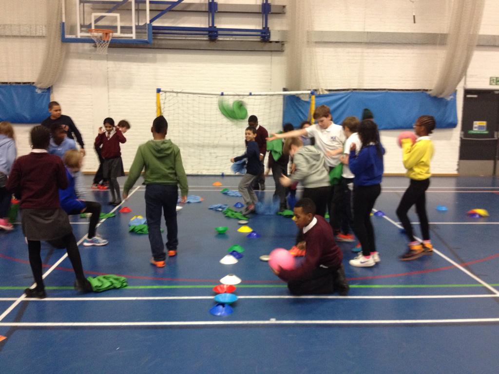 LewishamSG's tweet photo. Planning &amp; leading in prep for little leaders to run the next multi-skills event. The young leading the young! http://t.co/bhTEwImXni