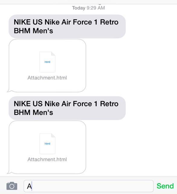 IglooMediaGroup's tweet photo. The chance of losing with @sneakaround336 #LGGold is super slim carted two pair of the limited Air Force 1 BHM easy http://t.co/GiyPQdNdi7