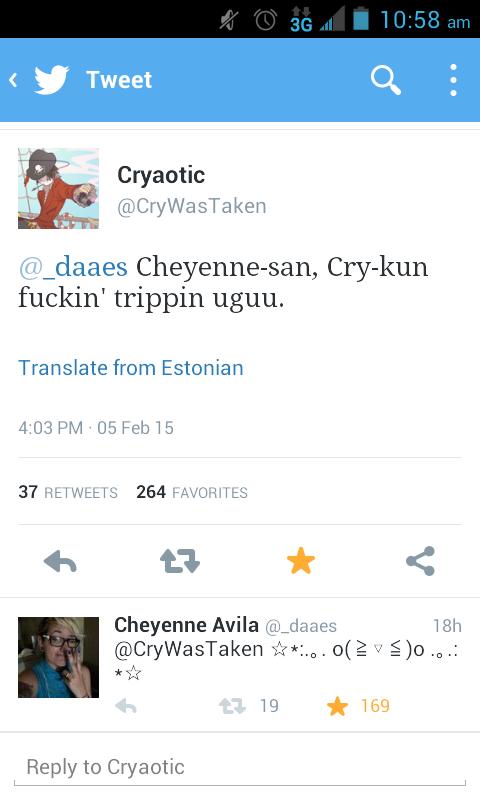 Cryaotic cheyenne twitter Cryaotic cheyenne twitter