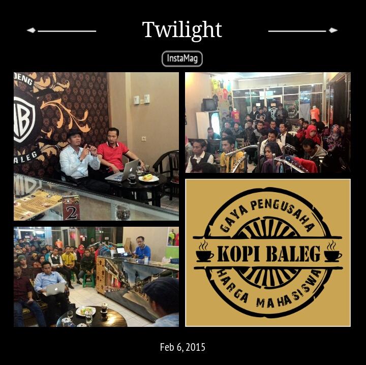 Alhamdulillah membludak..!!! #BussinessSharing <a href="/waroeng_baleg/">waroengbaleg</a> Garut