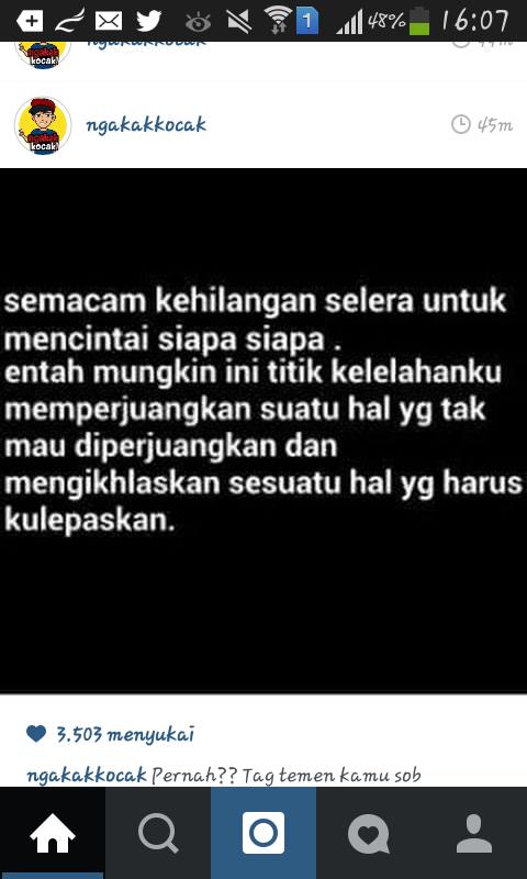 KholidaFahmi's tweet photo. Mungkin saya muaaaaak dengan laki" yg hanya bisa mempermainkan hati wanita !!! http://t.co/3iZ5eDnbc6