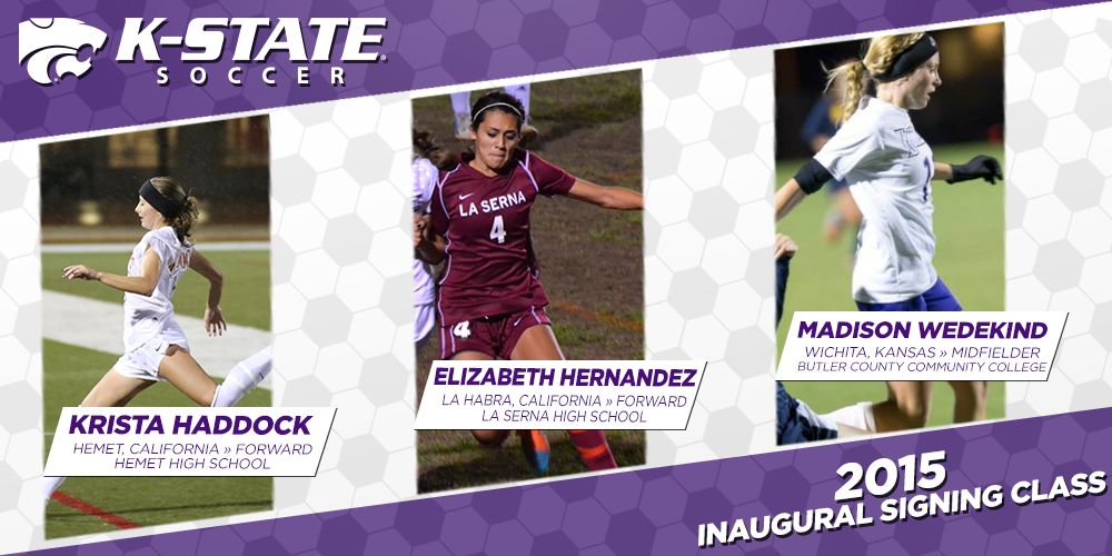 kstatesports's tweet photo. #KState and @CoachDibbini are proud to welcome the inaugural #KStateSOC signing class! http://t.co/g7xSusxsDm http://t.co/9AzzBypopE