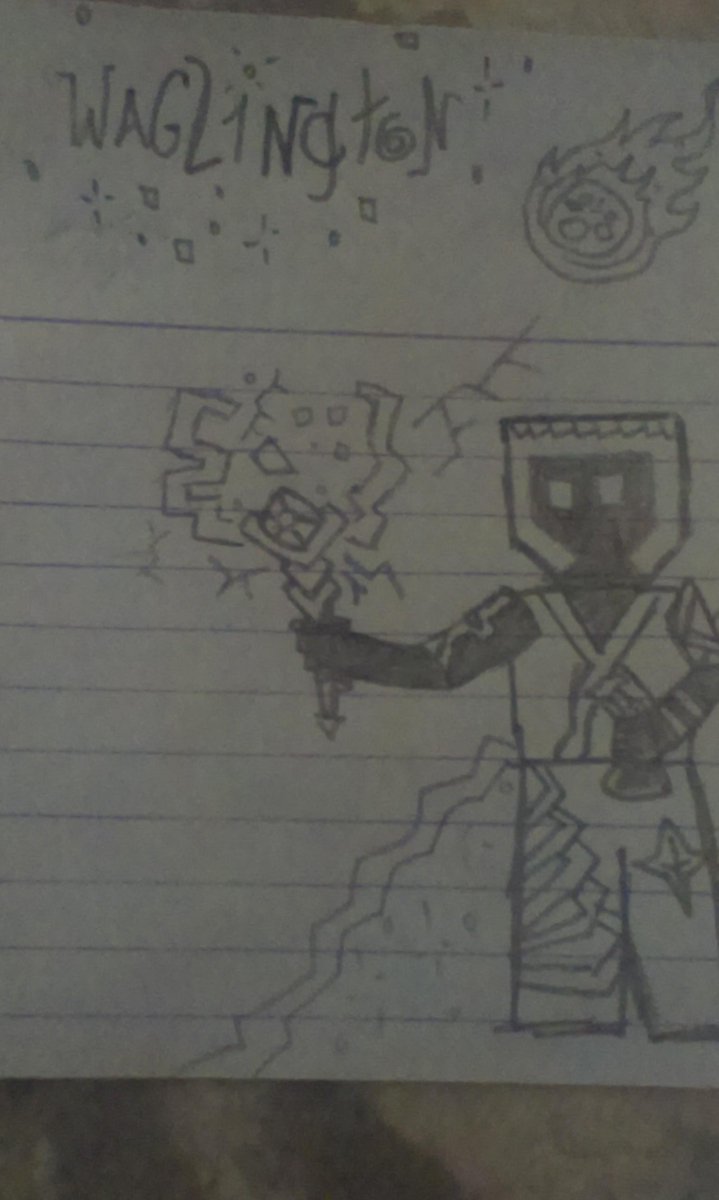 SlyGale's tweet photo. @waglington I made you a fanart I love your SPELLS. http://t.co/abq7rMXxFK