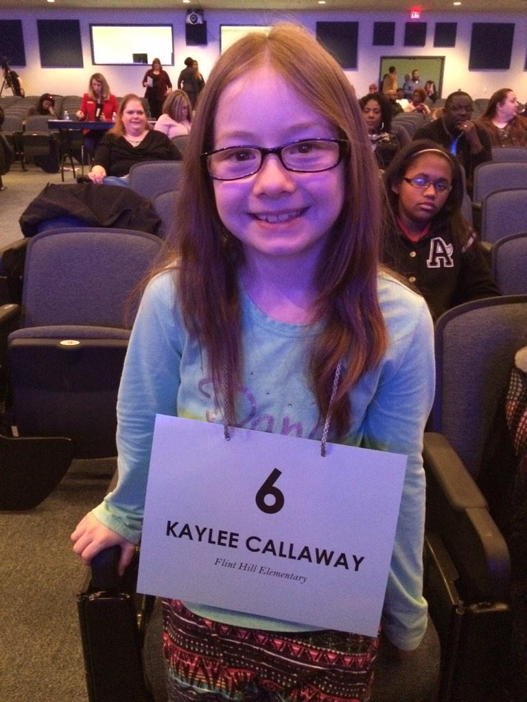 kwalkprincipal's tweet photo. Happy for Kaylee and Kendarrius!  Representing FHES in the county Spelling Bee!  #ncssbethebest #FHESWolfpack http://t.co/CW5bnw9RWp