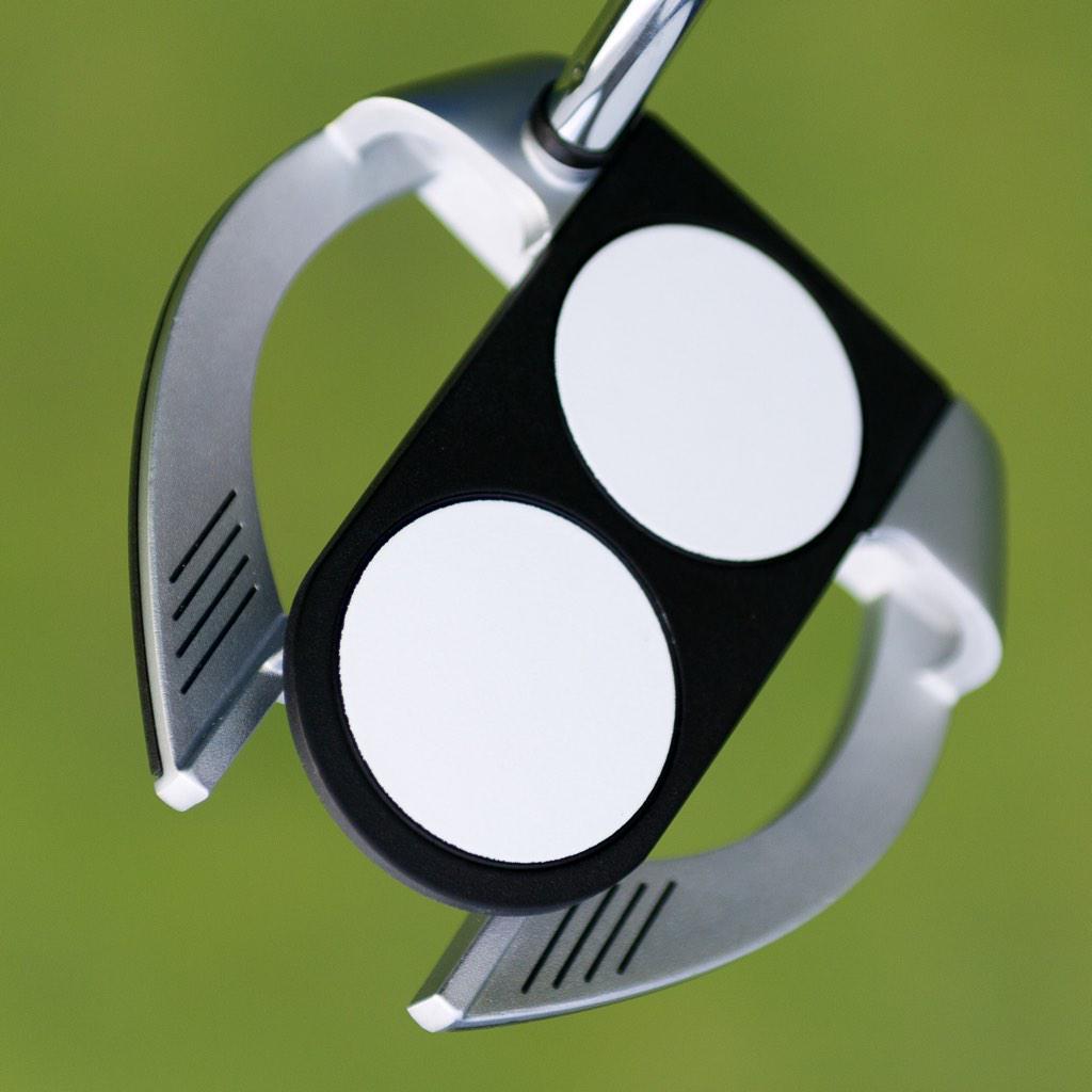 odysseygolf's tweet photo. We'd recommend #OdysseyWorks 2-Ball Fang if:
✔️You want better alignment
✔️You want a better roll
✔️You love birdies http://t.co/zYzWV372WK