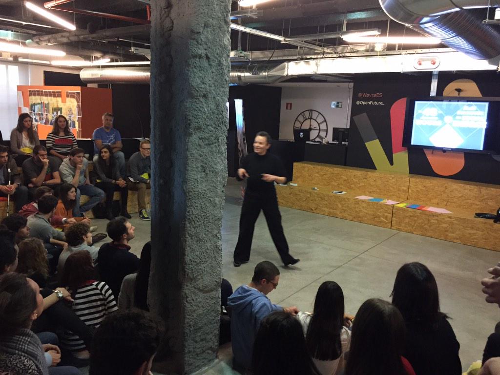 StzMarc's tweet photo. #westartsocial #madrid # entrepreneurship http://t.co/WzIk8pS235
