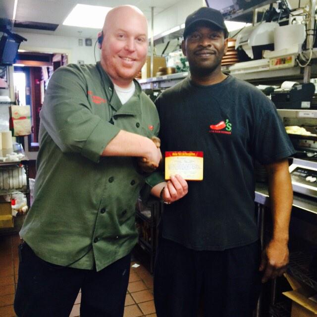 ChilisRMC's tweet photo. #owningAVT #redmill #chiliheads @SDominesey @ChilisJobs @whodatntn1983 @LittlehTim @nygirldi http://t.co/OMkldSxjLF
