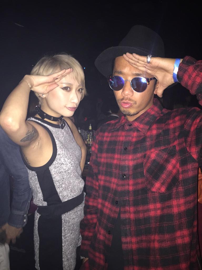 DJSHIMASE's tweet photo. #渋谷 #RLounge#mcma#に遊びに行ってきたお〜❤️#DJyoppy 最高でした（≧∇≦）#立花亜野芽 ちゃんも来てたょっめっちゃ綺麗✨まだ居たかったけどあと少しで仕事や〜(*_*)
#イルマニア #mcma#78chan http://t.co/REiPc6gxEN
