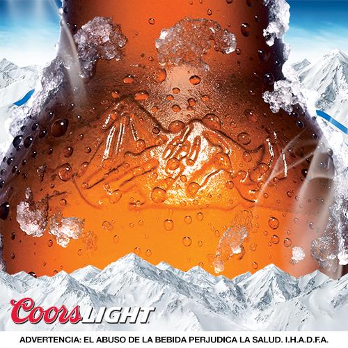 coorslight_hn's tweet image. Siente el refrescante frío de las montañas ante su presencia. #coldestbeer #lamásfría #coldmaster