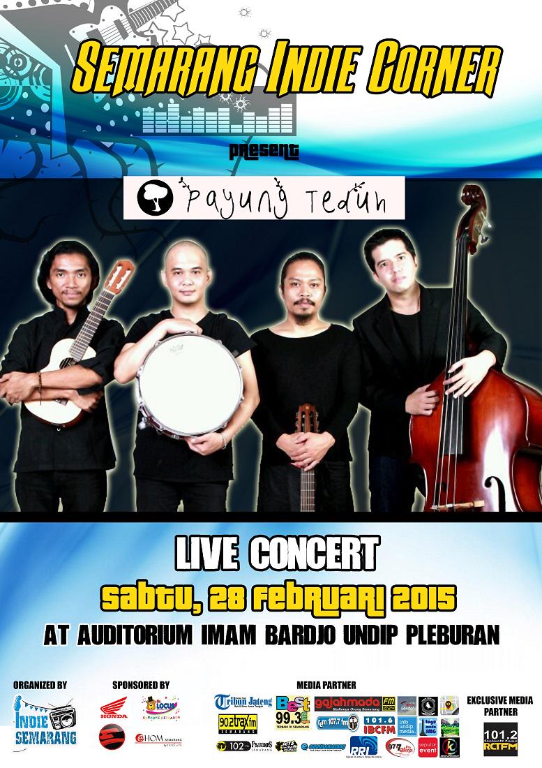 indie_smg's tweet photo. Payung Teduh | IDR 25K (free 1 jam karaoke Mr. Locus) | 28 Februari 2015 | 081228628334/7D02F105 | #SMGindieCorner http://t.co/8yhCZycMSa