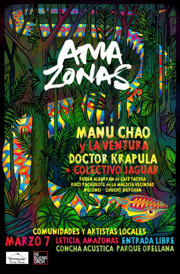 DoctorKrapula's tweet photo. El @ColectivoJaguar @manuchao @rocopachukote Rubén de  @cafetacvba y + juntos en vivo por AMAZONAS!! http://t.co/6fHLQk3eiB