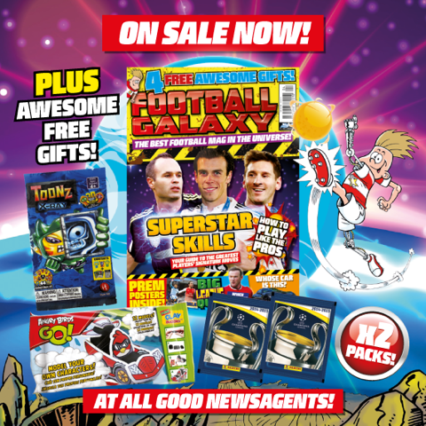Check out our new title, Football Galaxy Magazine, on sale 2day! #football #magazine