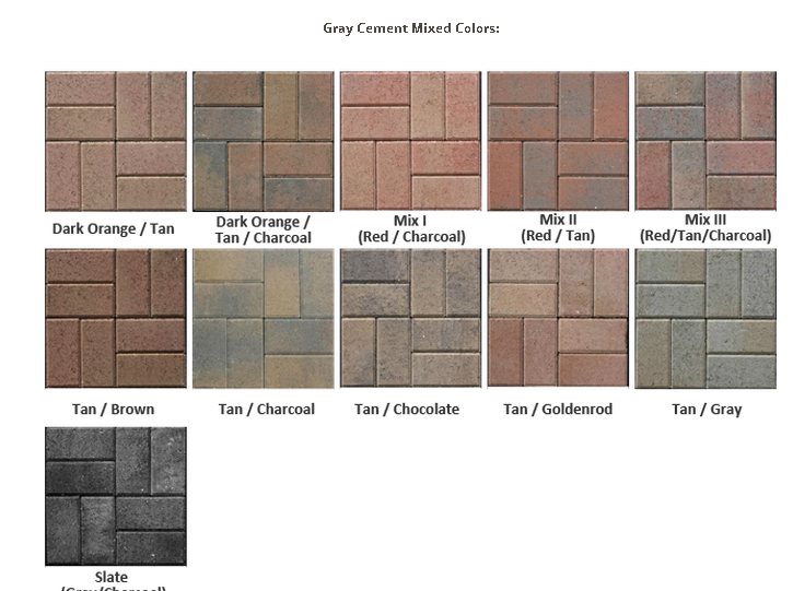 We've got colors of pavers for whatever suits your home best! Gray mixed color sets pictured. bit.ly/1xua487