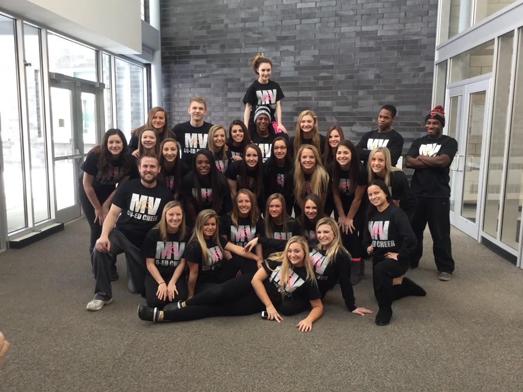 MeteaCheer's tweet image. Metea Valley state bound.  So proud of this team!