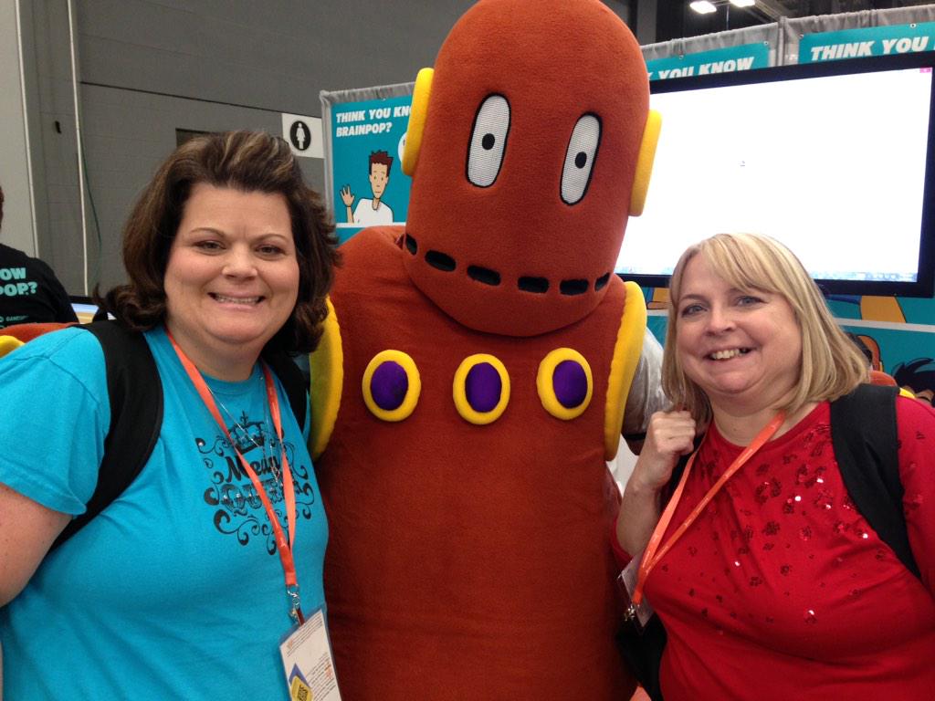 TraciMelly's tweet photo. Wrapping it up with BrainPop @LibbieDavidson2 #TCEA15 http://t.co/ZvCzQYWfMz