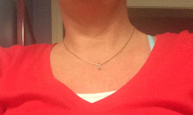 ladonnaap's tweet photo. Even tho I'm@home sick & no one can see me, I am wearing RED today! π·π#STVHealth #BhamGoRed @npriest01 http://t.co/0lWZMpWljf
