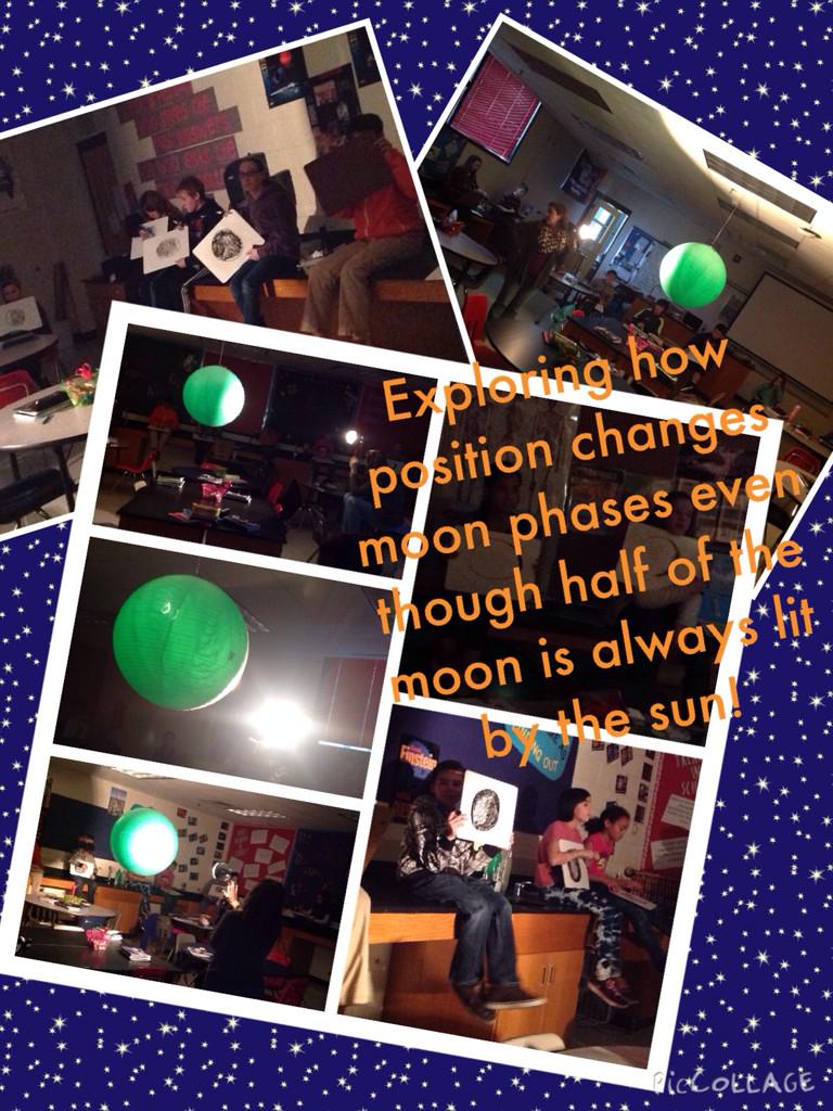 FoxSci14's tweet photo. Exploring moon phases a whole new way! @graftonms #ycsd15 @YCSD #science http://t.co/5r1HZv4dpT