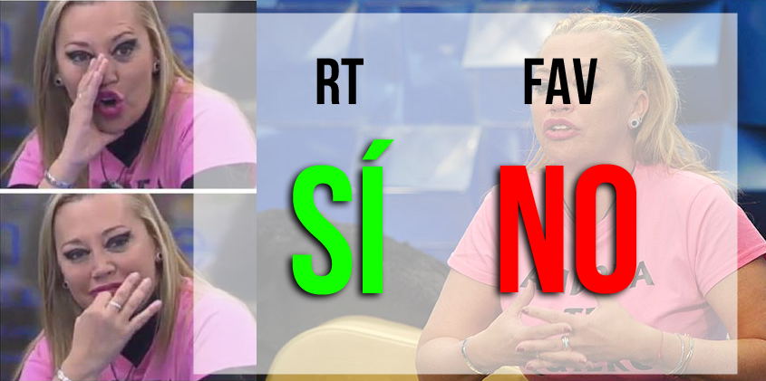 t5granhermano's tweet photo. ¿Merece Belén Esteban nominación directa tras desvelar la mecánica de las nominaciones?
RT - SÍ
FAV - NO. #DBT4GHVIP http://t.co/dziITryChz