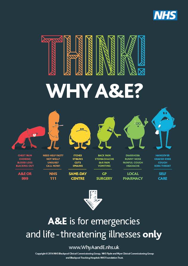 Ldn_Ambulance's tweet photo. A&amp;E is for emergencies and life-threatening illnesses only #useuswisely http://t.co/myHDZXedNu