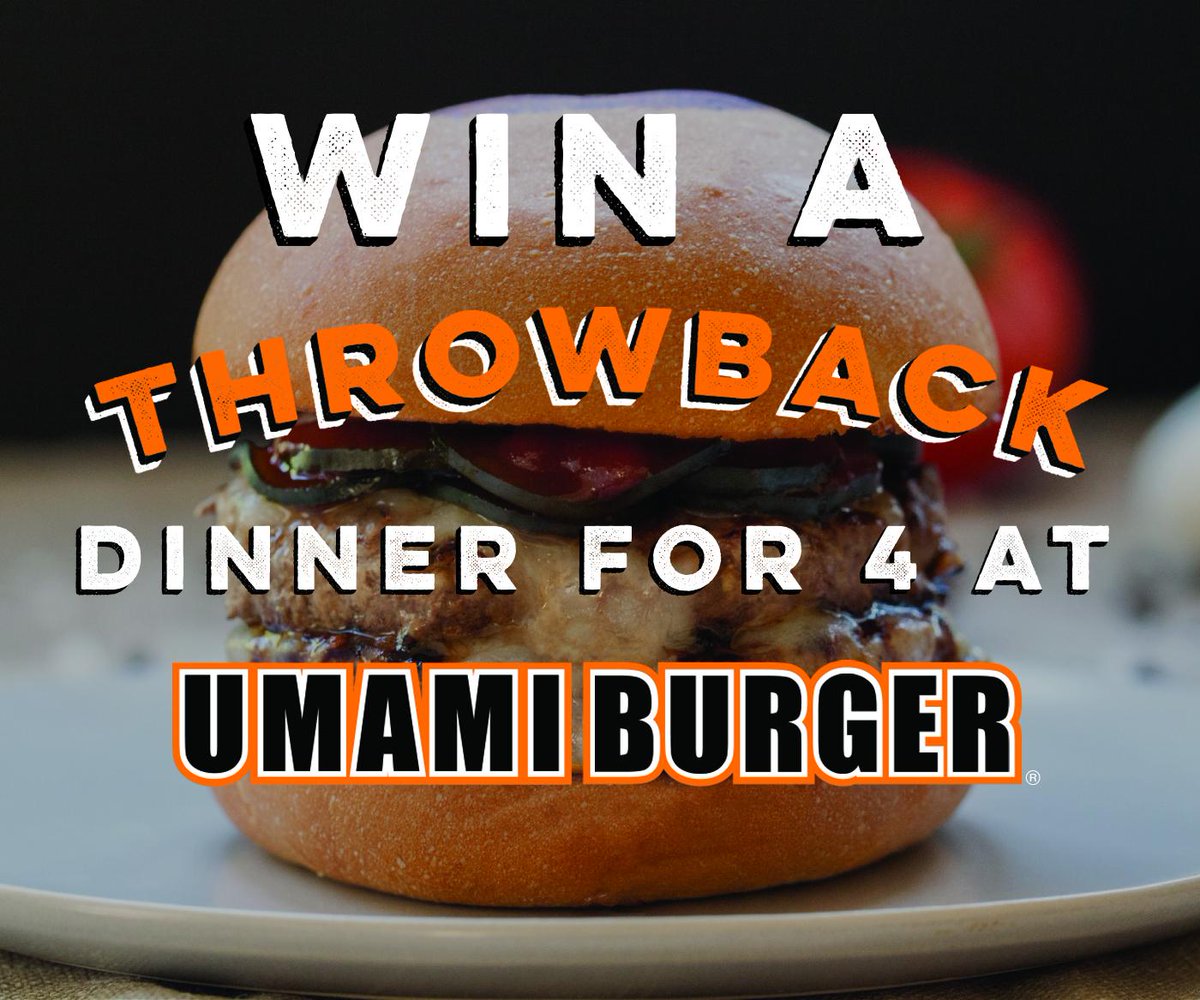umamiburger's tweet photo. Umami Burger dinner for four? Seriously you have to get up on this! http://t.co/9wBnzGT199
#umamitbb http://t.co/hbinhgQ3xh