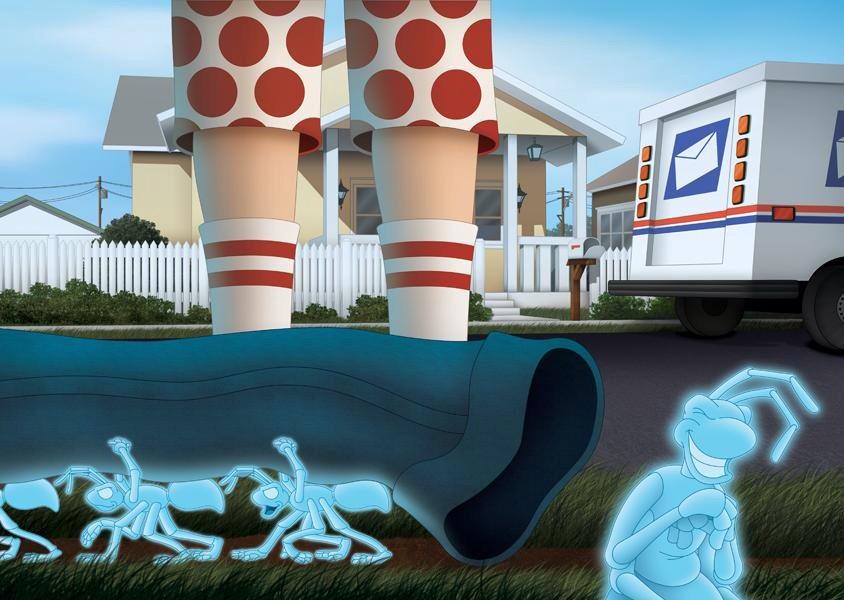 deadbugsbite's tweet image. Story time was a success! The kids loved the ants who stole the mailman's pants. Polka dot underwear = big laughs!