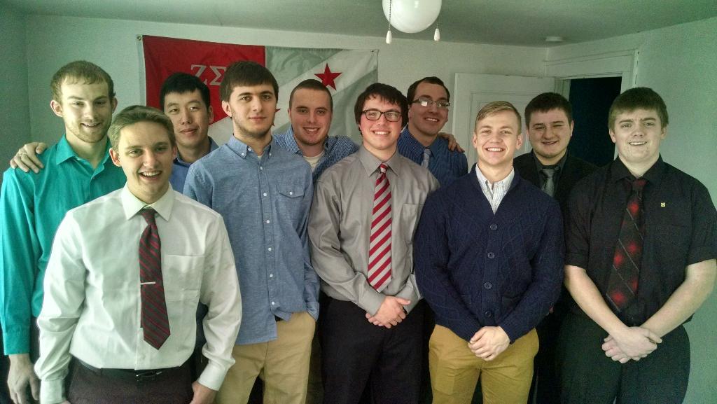ASP_IUSB's tweet image. Zeta Sigma welcomed in two new brothers today.