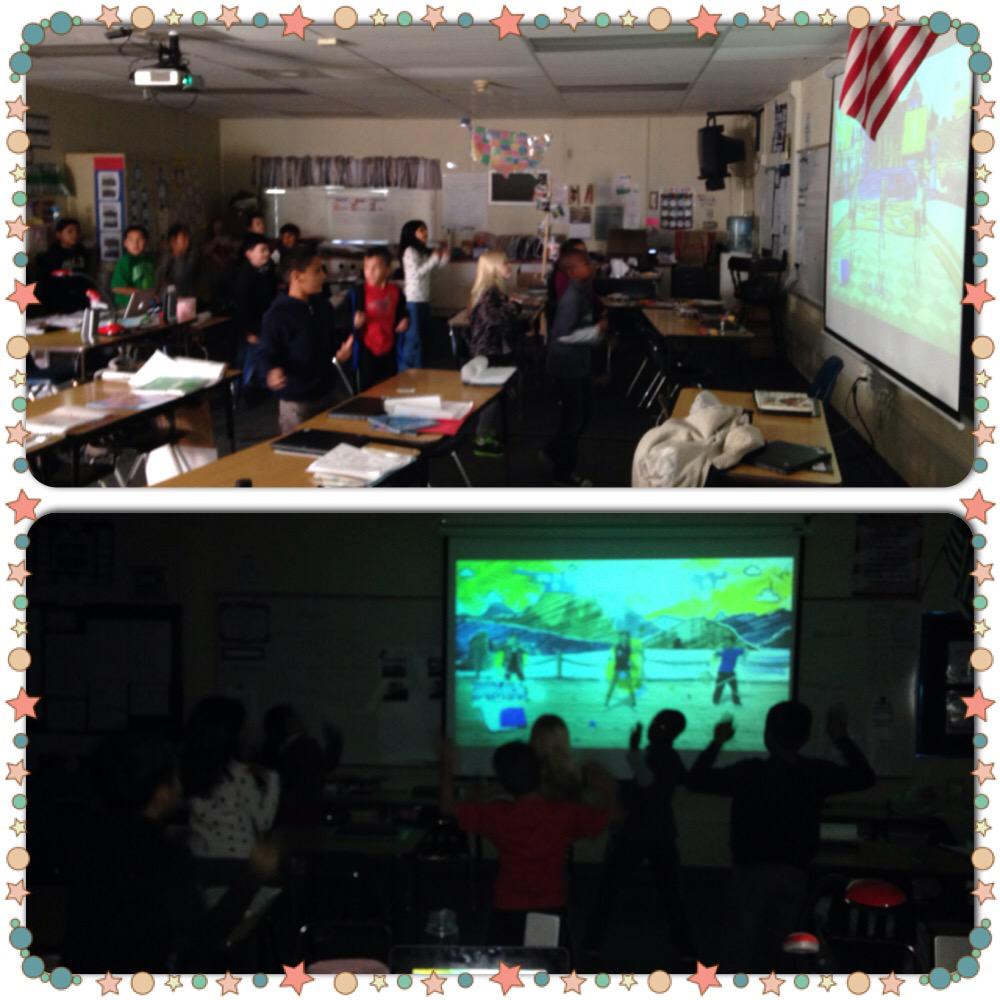 mrslitoff's tweet photo. @CajonValleyUSD @MagnoliaCVUSD Morning Zumba=better focus &amp; productivity for these 3rd graders. #wakeupthebrain http://t.co/kt9xyFFWdh