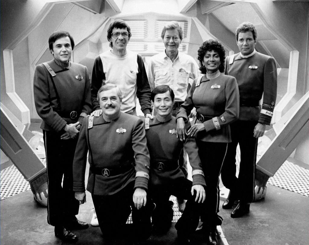 bkontheair's tweet photo. #StarTrek behind the scenes. @startrekfans_1 @STLivesForever @StarTrek @WilliamShatner @TheRealNimoy http://t.co/u702Op6sIj